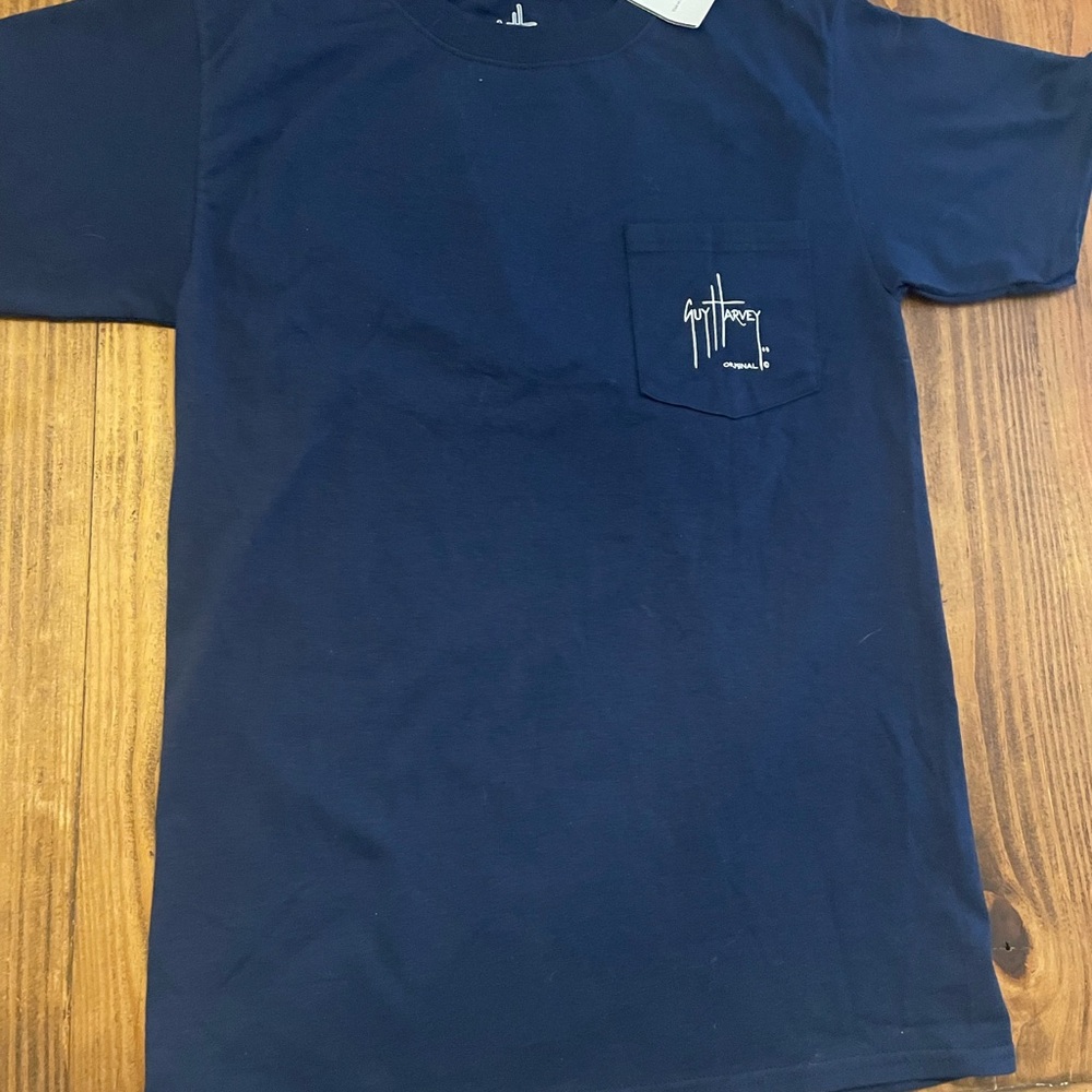 Guy Harvey Men Small NWT Blue Short Sleeve Tee